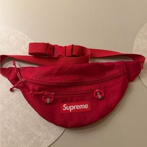 Supreme Red Waist Bag / Fanny Pack